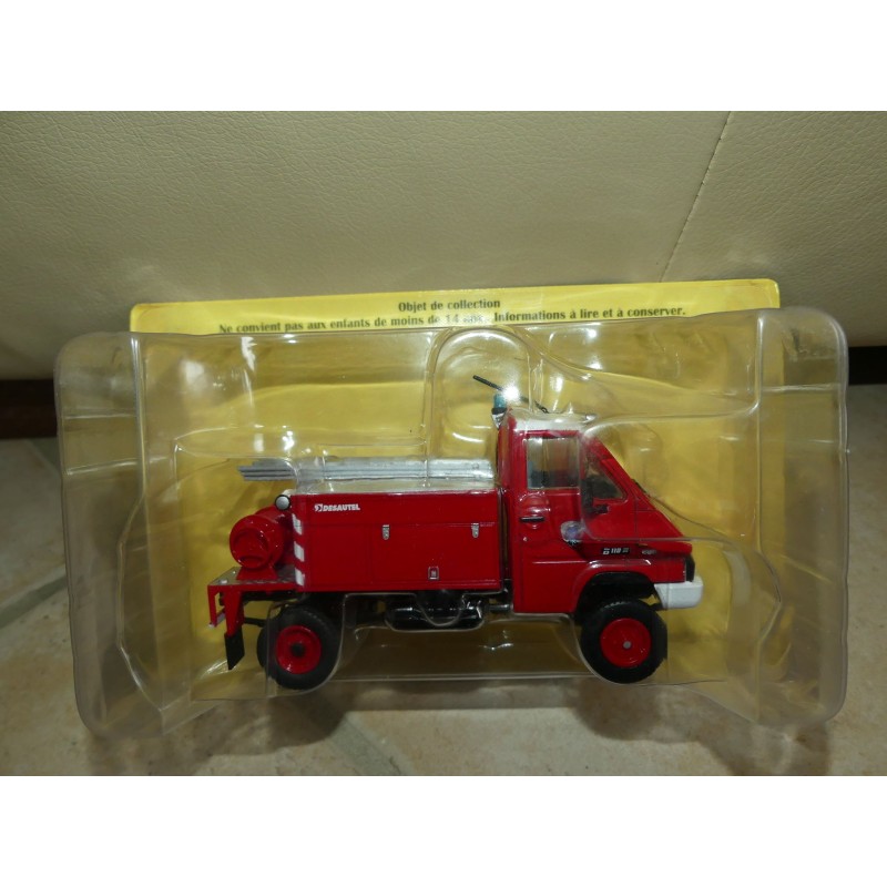 CAMION POMPIERS N°088 RENAULT B110 CITERNE LEGER IXO PRESSE 1:43