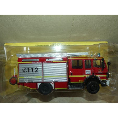 CAMION POMPIERS NÂ°109 MERCEDES LF 16/12 ZIEGLER BAVIÃˆRE IXO PRESSE 1:43