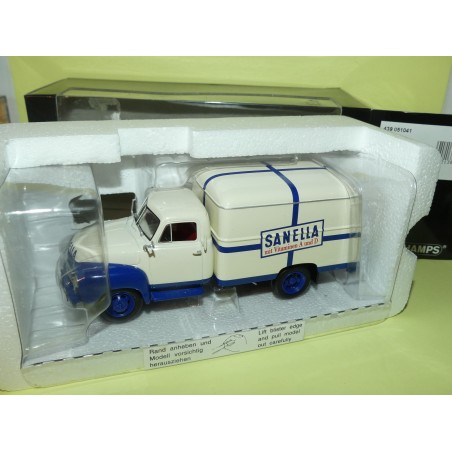 OPEL BLITZ 1.75 t KOFFERWAGEN SANELLA MINICHAMPS 1:43