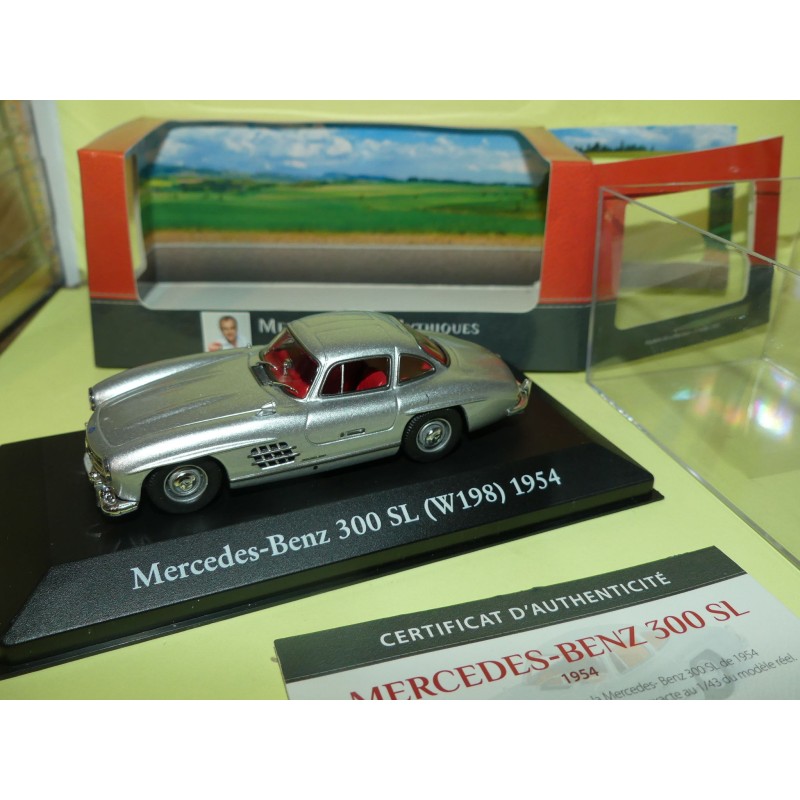 MERCEDES 300 SL W198 1954 Gris ATLAS 1:43