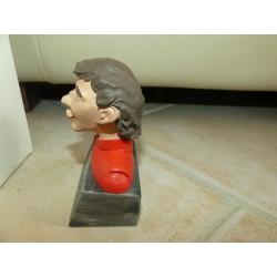 FIGURINE BUSTE RESINE AYRTON SENNAFORMULA FUN C. WILSON 1999 dÃ©faut