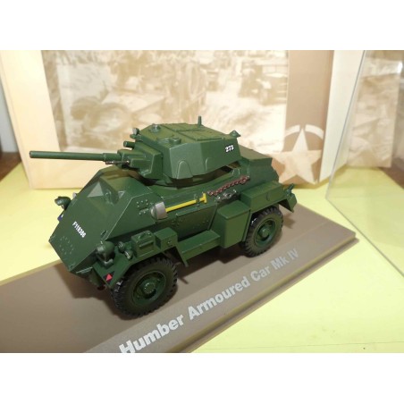 HUMBER ARMOURED CAR MK IV MILITAIRE ATLAS NÂ°014 1:43