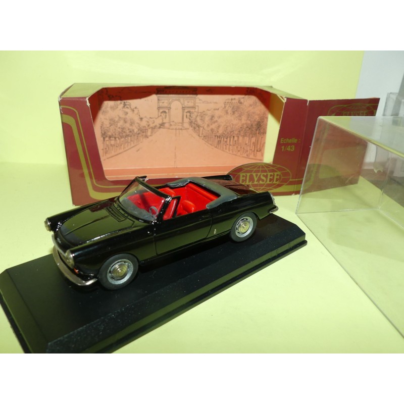 PEUGEOT 404 CABRIOLET 1969 Noir ELYSEE ELY561 1:43
