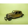 CITROEN TRACTION 15 EN METAL DORée Made Italy 1:36 sans boite