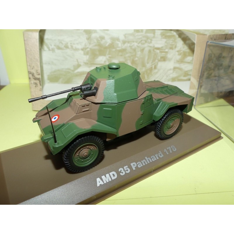 AMD 35 PANHARD 178 MILITAIRE ATLAS NÂ°008 1:43