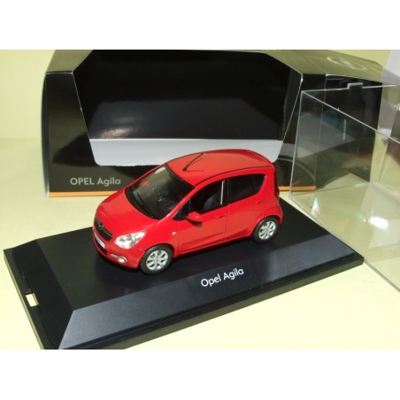 OPEL AGILA B Rouge SCHUCO 1:43