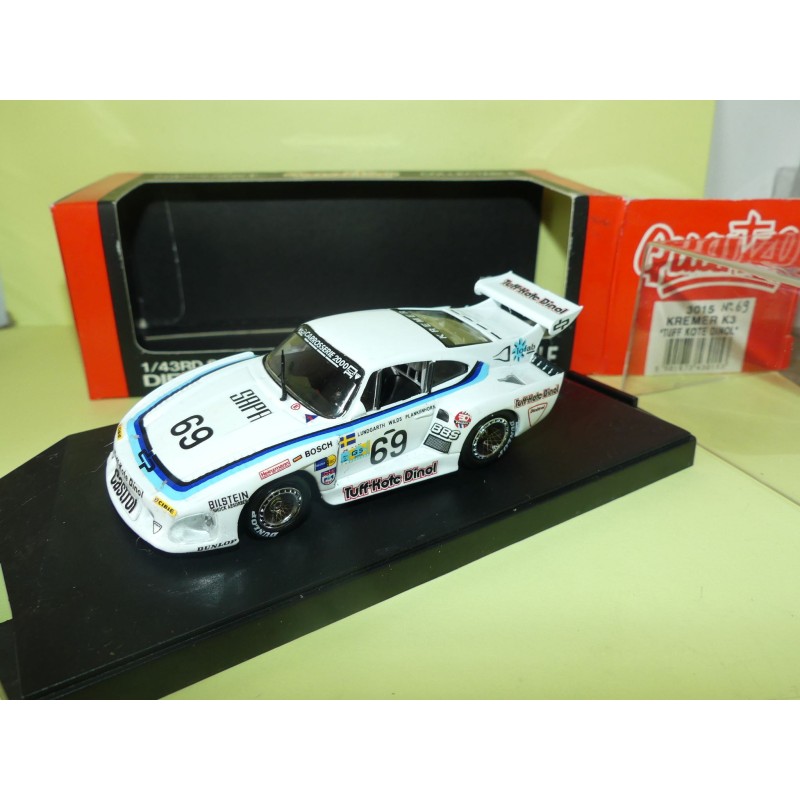 PORSCHE K3 KREMER N°69 LE MANS 1981 QUARTZO 3015 1:43 Arrivée Abd