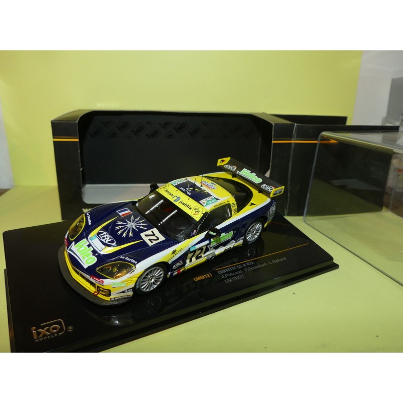 CORVETTE C6-R NÂ°72 LE MANS 2007 IXO LMM127 1:43 ArrivÃ©e 12Ã¨me 