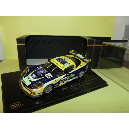 CORVETTE C6-R NÂ°72 LE MANS 2007 IXO LMM127 1:43 ArrivÃ©e 12Ã¨me 
