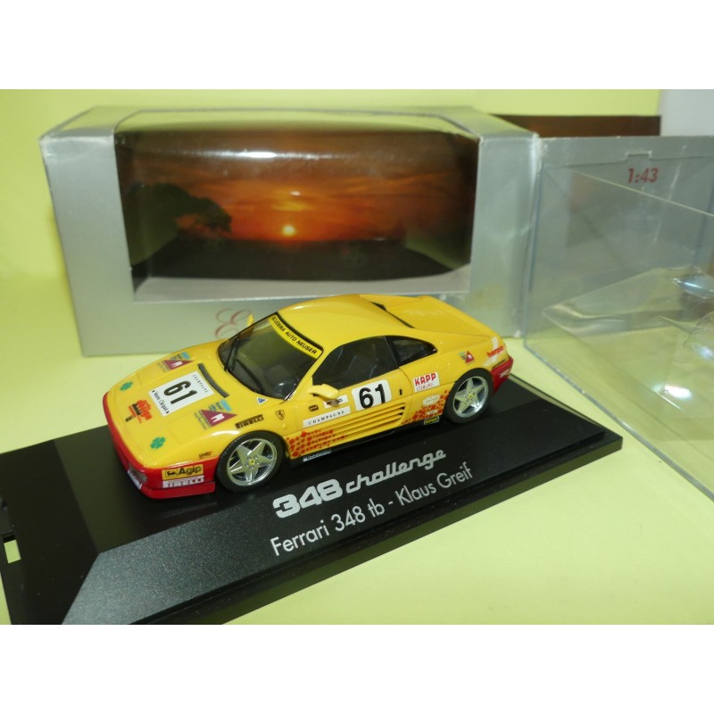 FERRARI 348 CHALLENGE N°61 K. GREIF HERPA 1:43