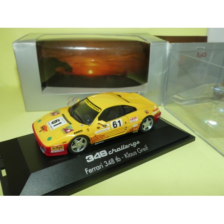 FERRARI 348 CHALLENGE N°61 K. GREIF HERPA 1:43
