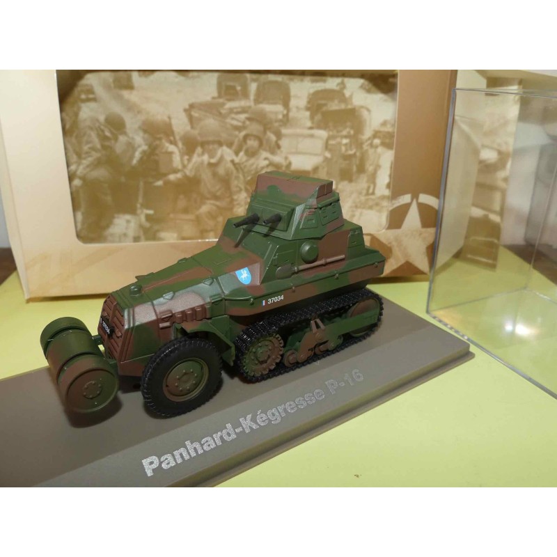 PANHARD KEGRESSE P-16 MILITAIRE ATLAS NÂ°024 1:43