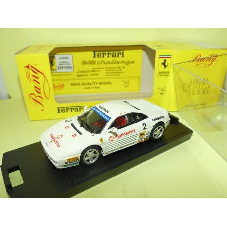 FERRARI 348 CHALLENGE N°2 1993 G. GIUDICI BANG 9302 1:43