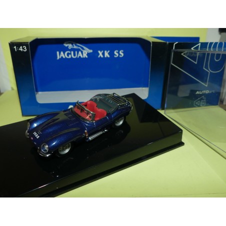 JAGUAR XK SS Bleu AUTOART 53751 1:43