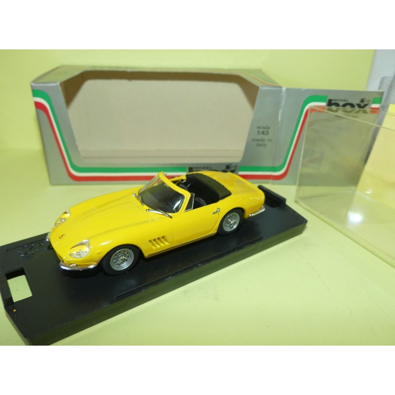 FERRARI 275 GTB SPYDER Jaune BOX BEST 8418 1:43