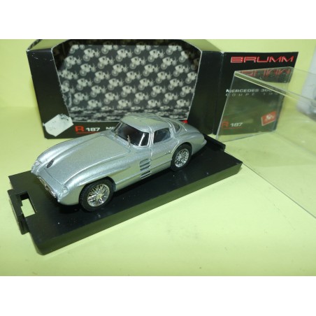 MERCEDES 300 SLR COUPE 1955 Gris BRUMM R187 1:43
