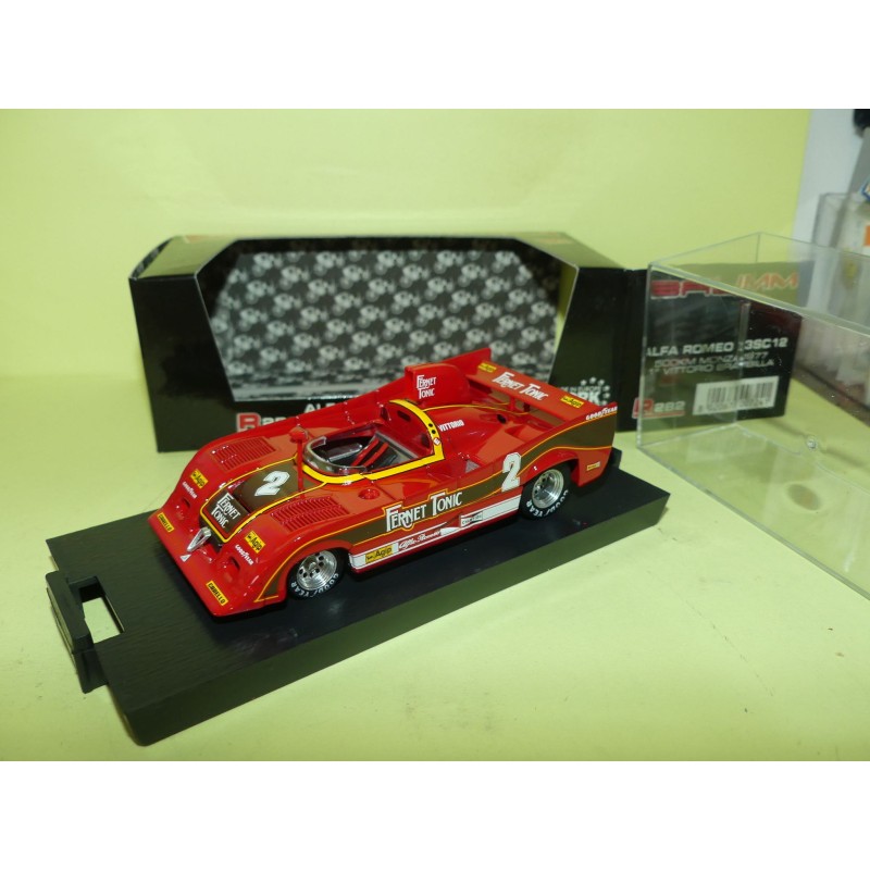 ALFA ROMEO 33 SC 12 500 Km DE MONZA 1977 BRUMM R282 1:43