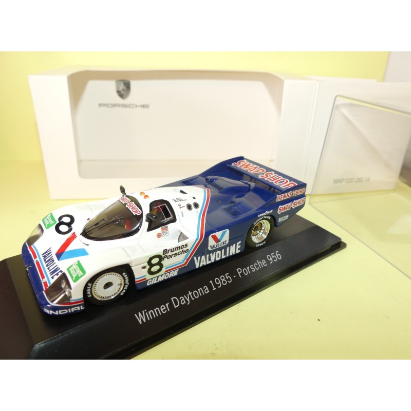 PORSCHE 956 NÂ°8 DAYTONA 1985 SPARK 1:43 ArrivÃ©e 1er