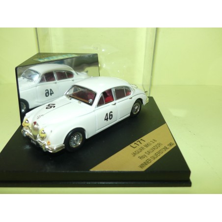 JAGUAR MKII 3.8 N°46 SILVERSTONE 1960 R. SALVADORI VITESSE L171 1:43 1er