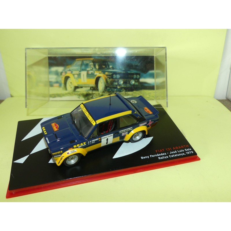 FIAT 131 ABARTH RALLYE ESPAGNOL 1979 J.L. SALA ALTAYA 1:43