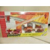 CAMION GRUE ET HELICOPTERE POMPIERS COFFRET  JOAL 409 1:50