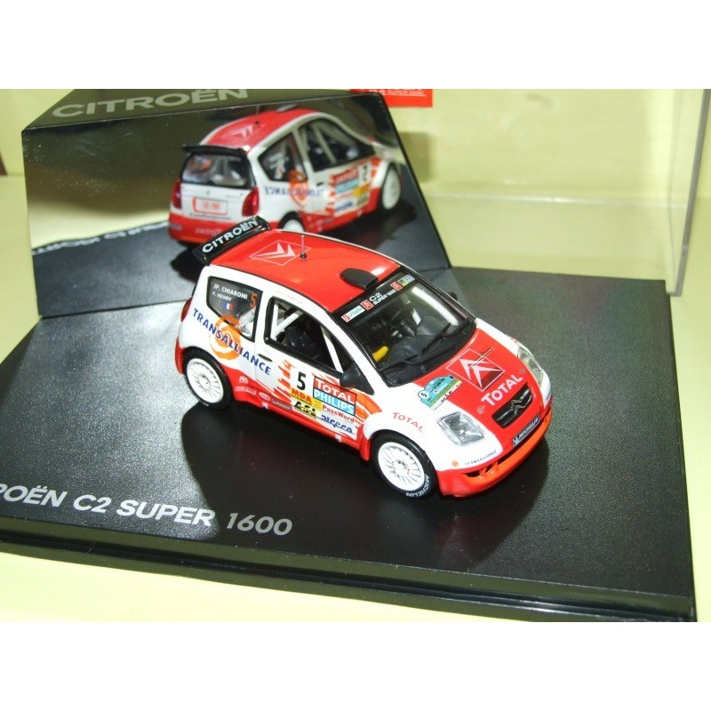 CITROEN C2 RALLYE LYONS CHARBONNIÃˆRES 2004 HENRY NOREV 1:43