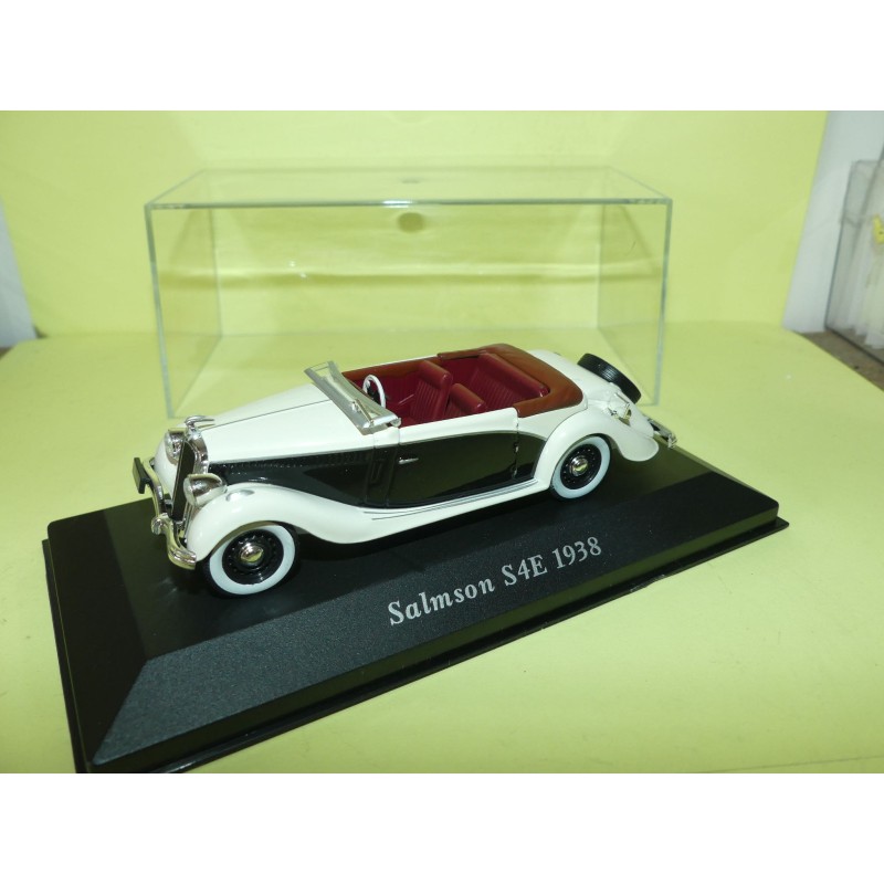 SALMSON S4E 1938 Blanc et Noir ALTAYA 1:43