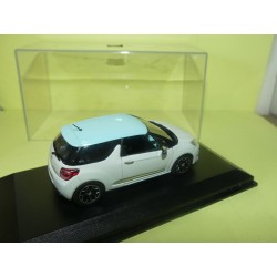 CITROEN DS3 Blanc avec Toit Bleu NOREV 1:43