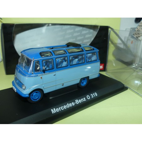 MERCEDES O 319 BUS Bleu SCHUCO 02814 1:43