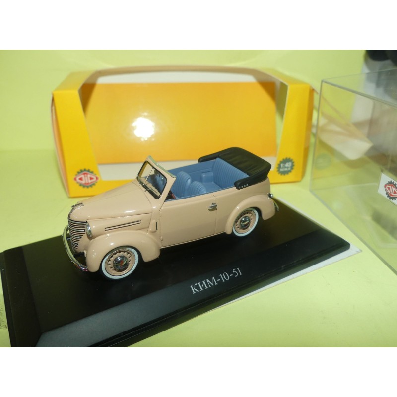 KHM -10-51 CABRIOLET Beige DIP MODELS 1:43