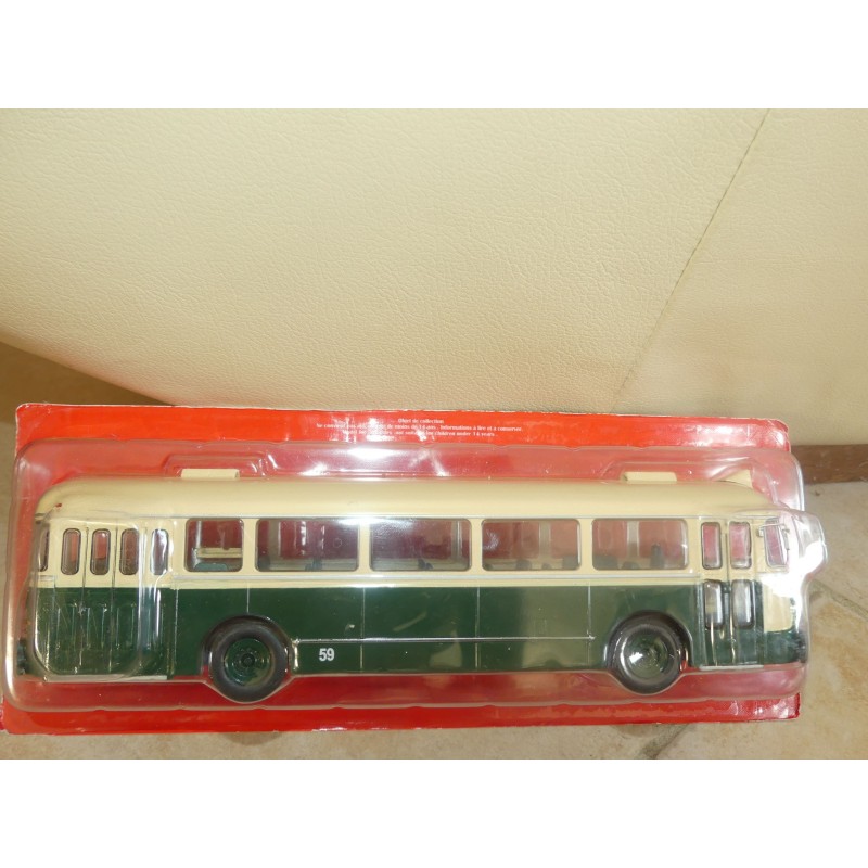 AUTOBUS ET AUTOCARS NÂ°27 CHAUSSON AHH521 ESPAGNE 1955 IXO PRESSE 1:43