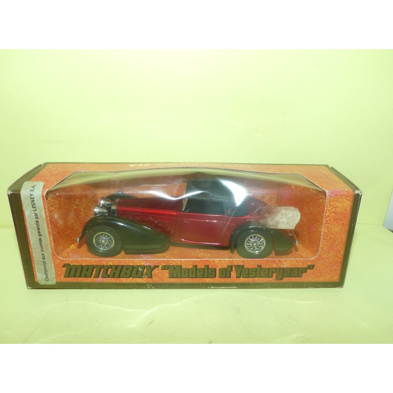 HISPANO SUIZA 1938 Rouge MATCHBOX Y-17 1:48