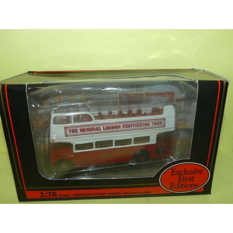 CAR BUS AEC ROUTEMASTER LONDON COACHES GILBOW EFE 17801 1:76