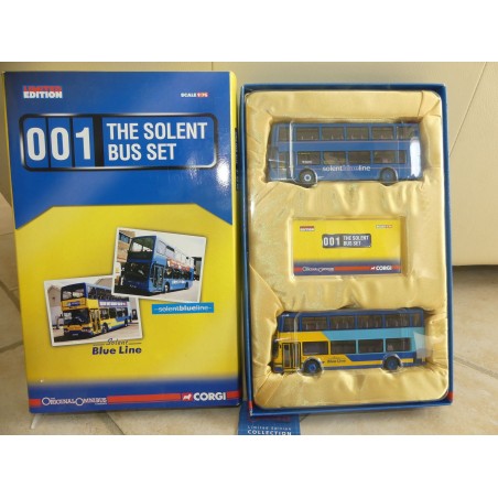 CAR BUS THE SOLENT BLUE LINE 001 CORGI OM99166 1:76