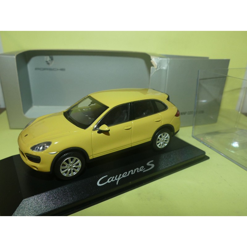 PORSCHE CAYENNE S Type 958 2010 Jaune MINICHAMPS 1:43