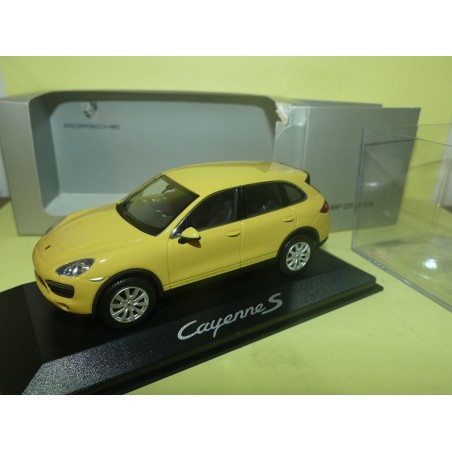 PORSCHE CAYENNE S Type 958 2010 Jaune MINICHAMPS 1:43