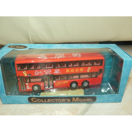 CAR BUS DENNIS DRAGON 2001 MICHELIN HONG KONG BUSES CSM 1:76