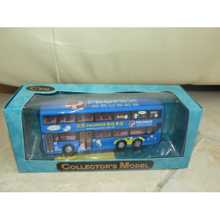 CAR BUS DENNIS DRAGON 2001 PROMISE HONG KONG BUSES CSM DGR2202 1:76
