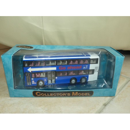 CAR BUS DENNIS DRAGON 2001 AXA CHINA HONG KONG BUSES CSM DA107B 1:76