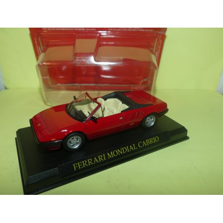 FERRARI MONDIAL CABRIOLET Rouge FABBRI 1:43 sous coque