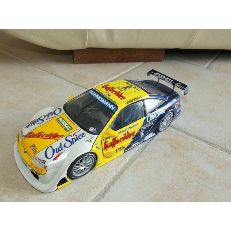 OPEL CALIBRA DTM 1995 ROSBERG UT MODEL 1:18 imperfection sans boite