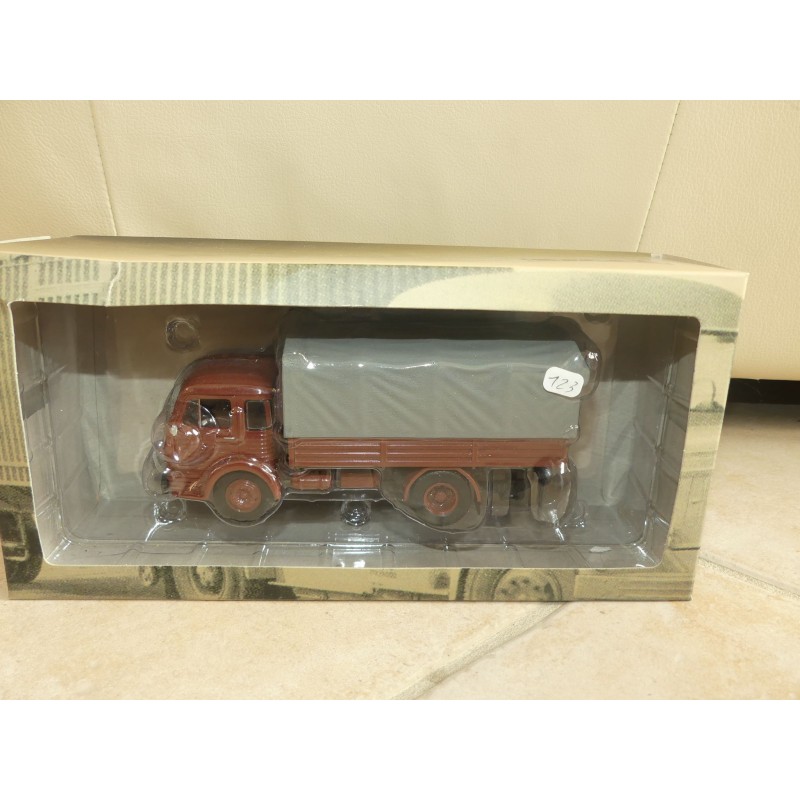 CAMION D'AUTREFOIS NÂ°123 SIMCA CARGO BACHE 1955 ALTAYA 1:43
