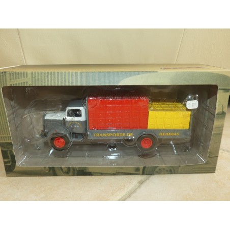 CAMION D'AUTREFOIS N°131 MERCEDES L312 1956 TRANSPORTE DE BEDIDAS ALTAYA 1:43