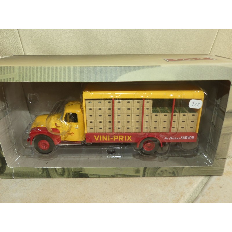 CAMION D'AUTREFOIS NÂ°128 CITROEN U55 1954 VINI PRIX TRANSPORT DE BOISSON ALTAYA 1:43