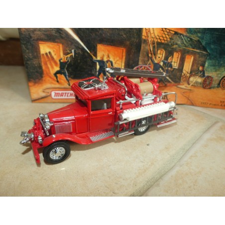 FORD MODEL AA FIRE ENGINE 1932 POMPIERS MATCHBOX YFE06-M 1:43