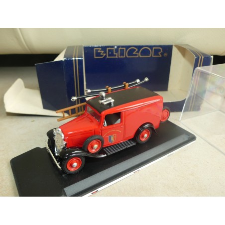 CITROEN CAMIONNETTE SERVICE DES SAPEURS POMPIERS 1934 ELIGOR 1028 1:43