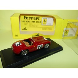 FERRARI 166 MM NÂ°28 LE MANS  1950 ART MODEL ART061 1:43 ArrivÃ©e 24Ã¨me