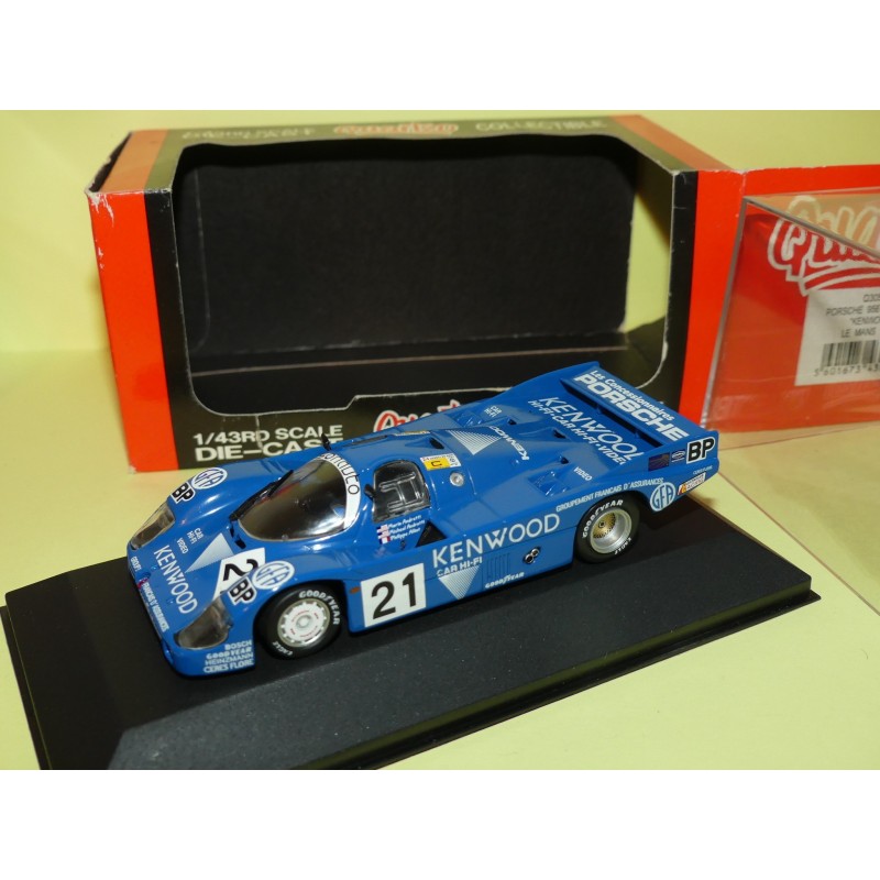 PORSCHE 956 NÂ°21 LE MANS 1983 QUARTZO Q3052 1:43 ArrivÃ©e 3Ã¨me