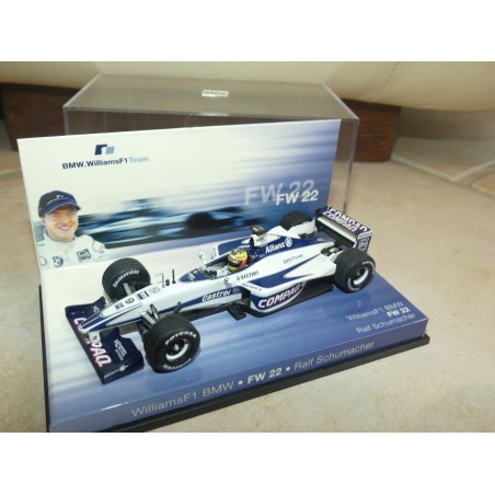 WILLIAMS FW22 GP 2001 R. SCHUMACHER MINICHAMPS 1:43