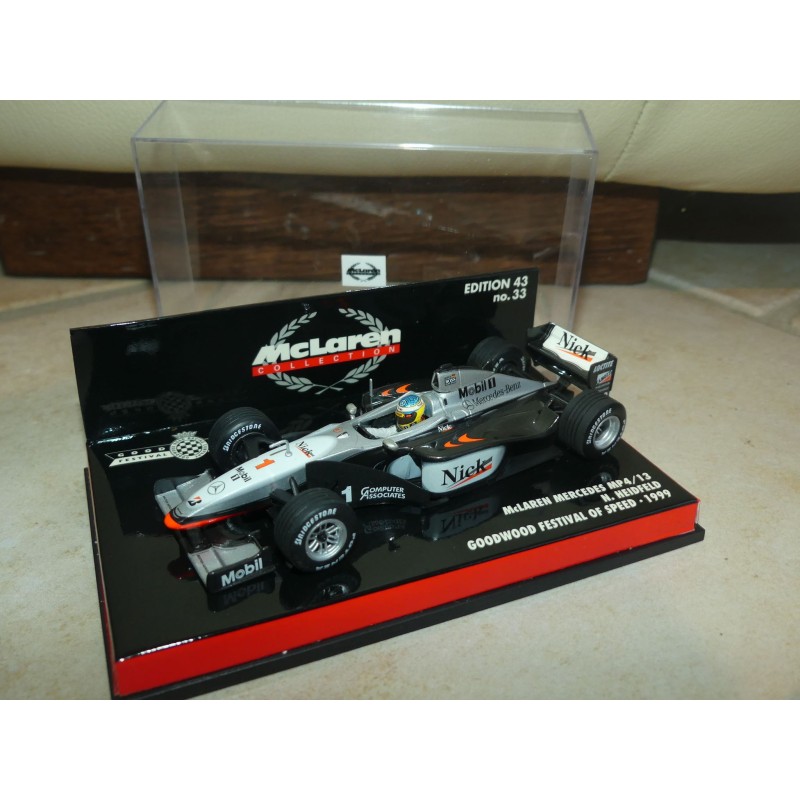 McLAREN MERCEDES MP4-13 GP 1999 GOODWOOD SPEED N. HEIDFELD MINICHAMPS 1:43